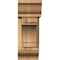 Ekena Millwork Merced Traditional Rough Sawn Bracket w/ Offset Brace, Western Red Cedar, 6"W x 16"D x 16"H BKT0604X16X16MRC01RWR - alternate 4